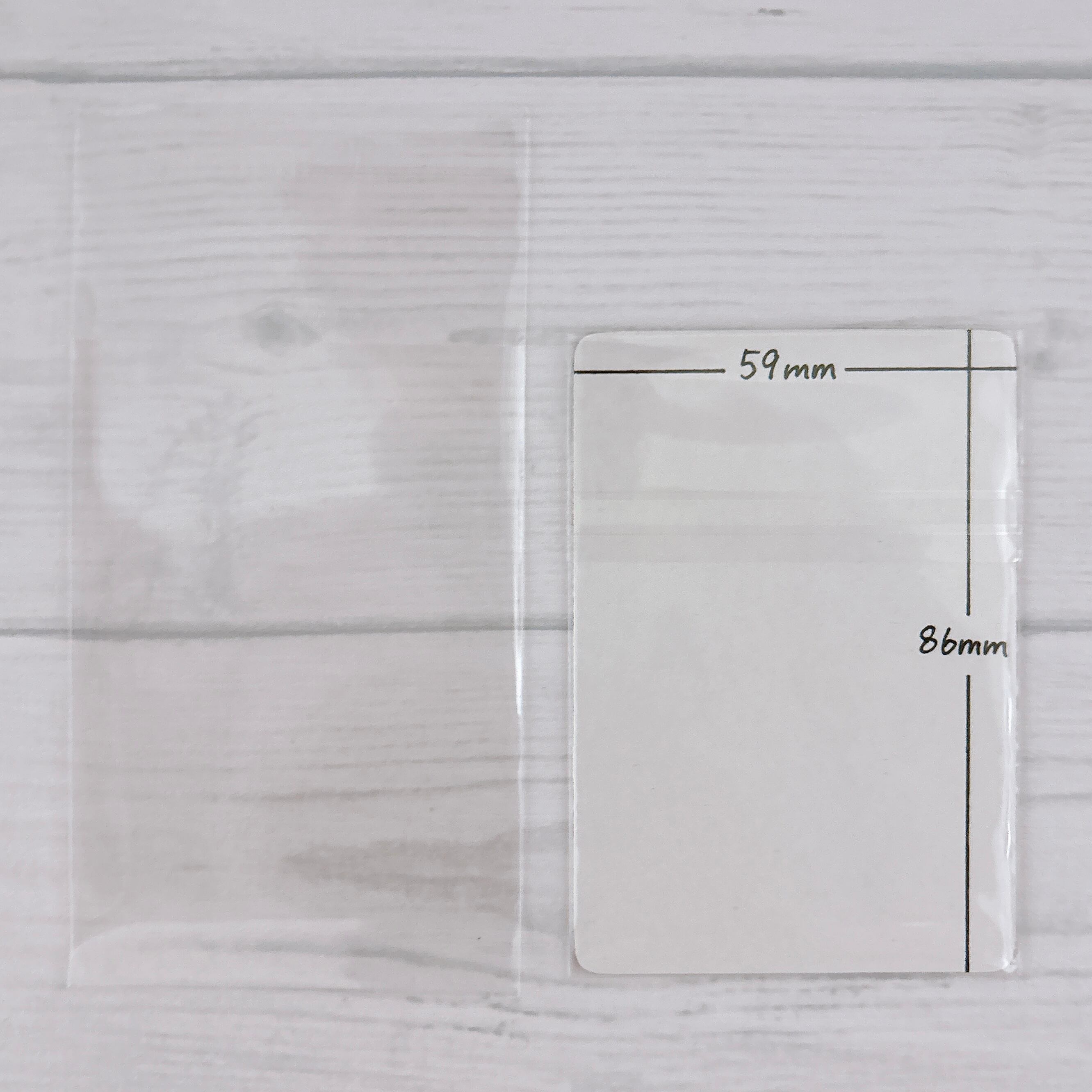 OPP袋 60mm×87mm テープ付き 30枚 | chamy