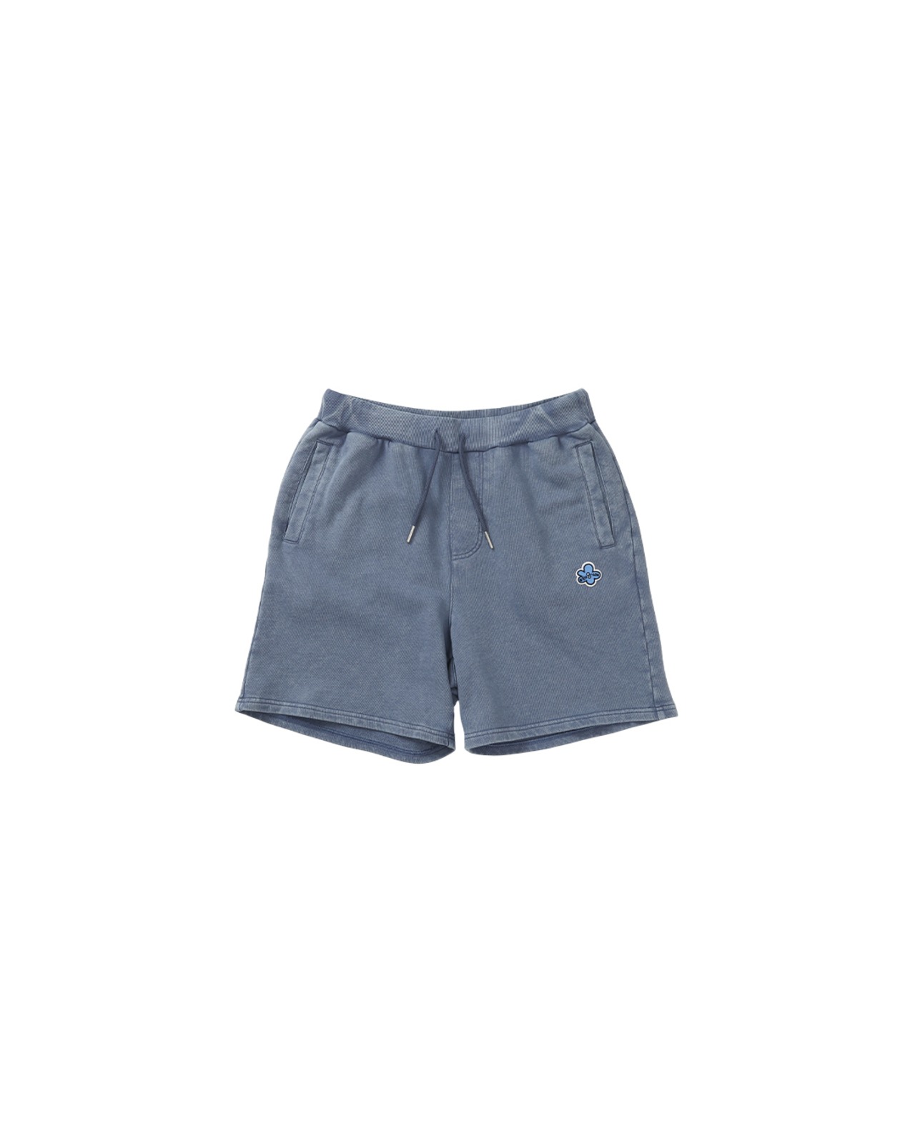 【#Re:room】FLOWER ICON WASHED SWEAT SHORTS［REP313］