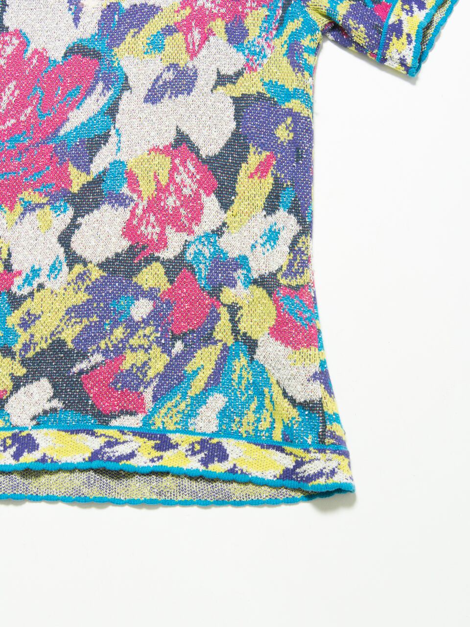 【MISSONI】Made in italy mix color knit（ミッソーニ イタリア製 ミックスカラーニット）1a