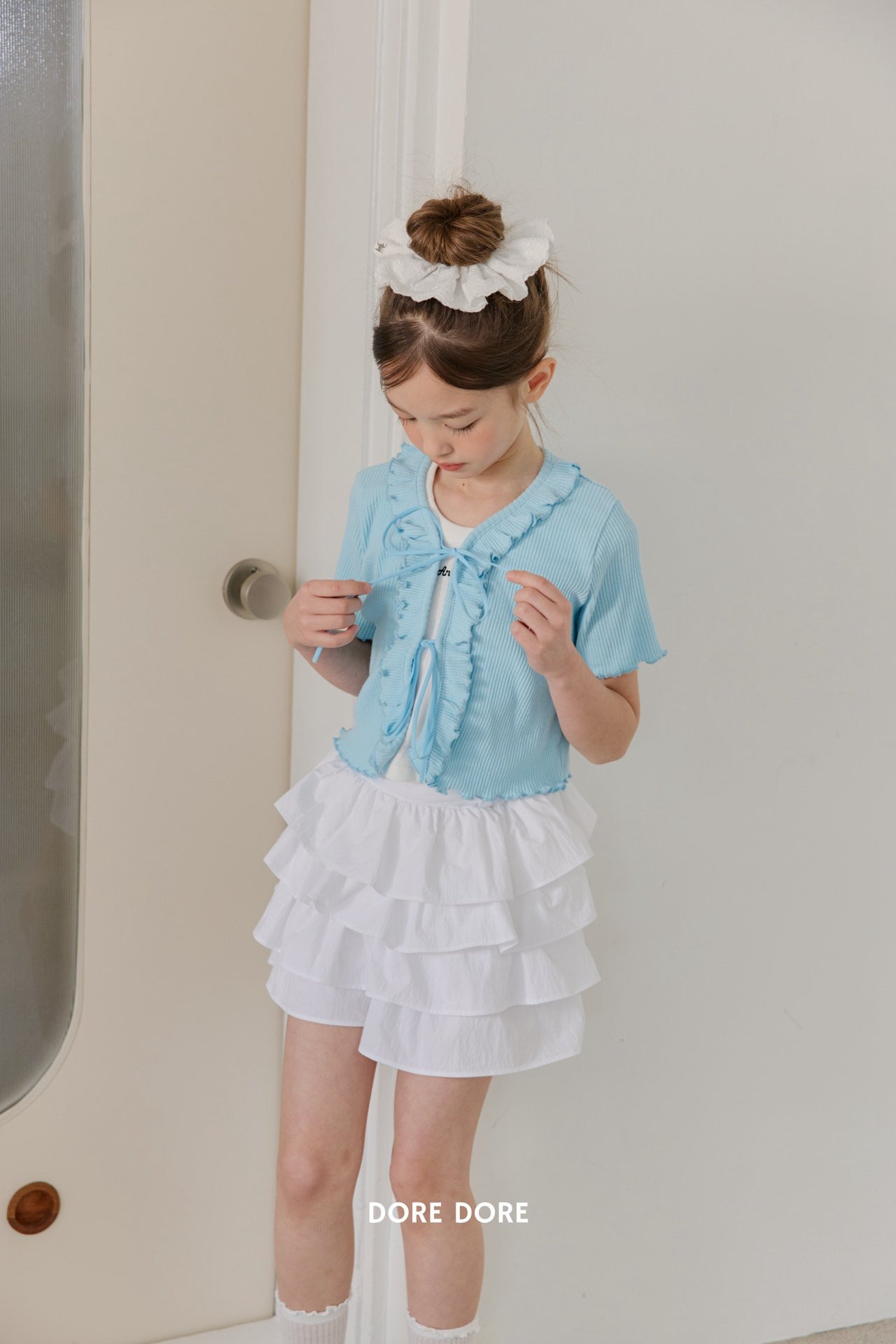 [DOREDORE] 4-tiered ruffled skirt Pants (17/19) / [도레도레] 4단캉캉치마바지 (17/19)
