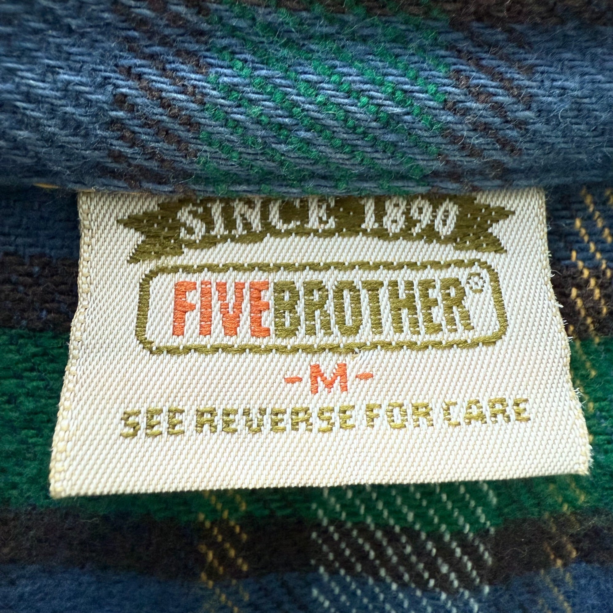 90s FIVE BROTHER ネルシャツ M USA製 | 古着屋 Good pace