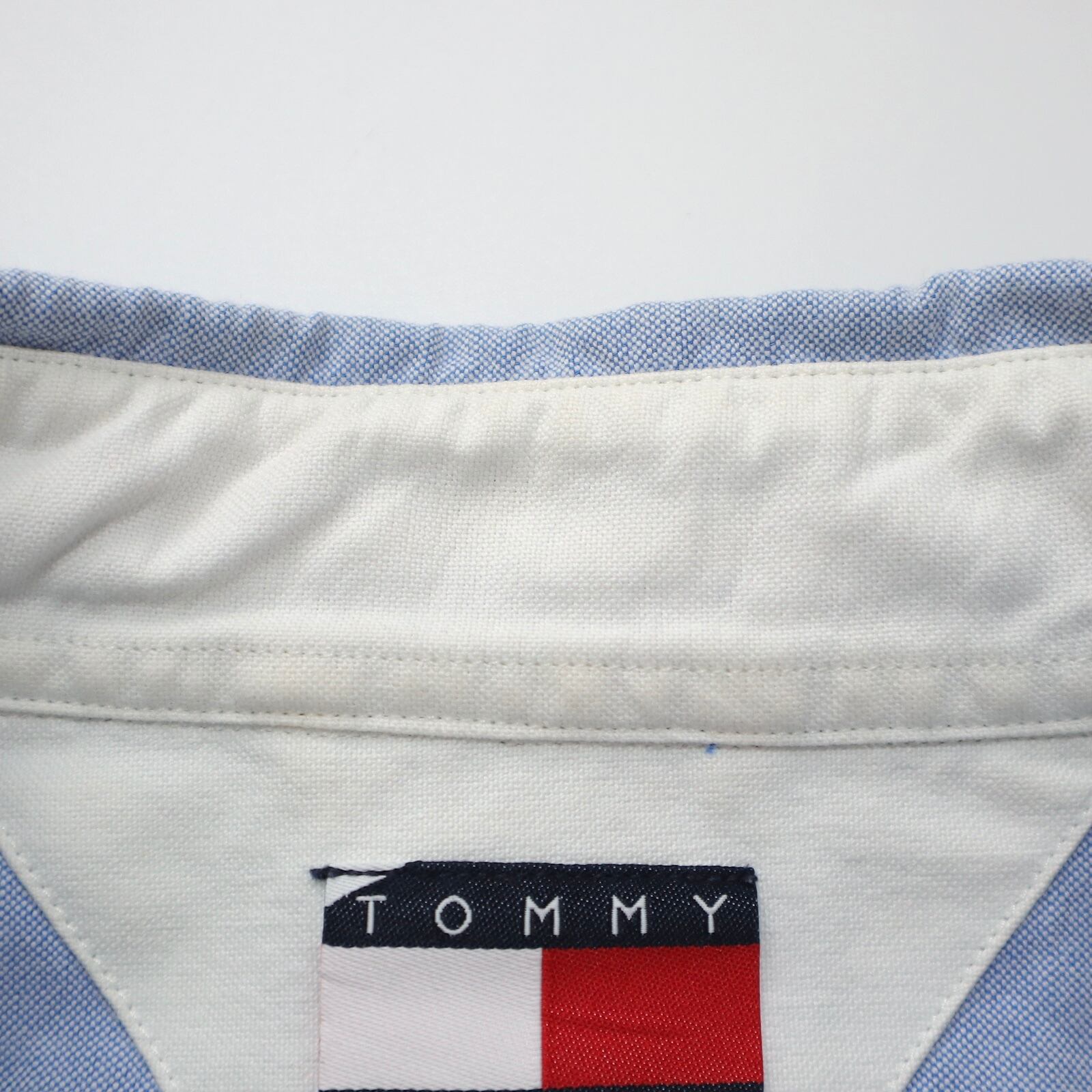 00s TOMMY HILFIGER オックスフォードシャツ ボタンダウンシャツ 長袖