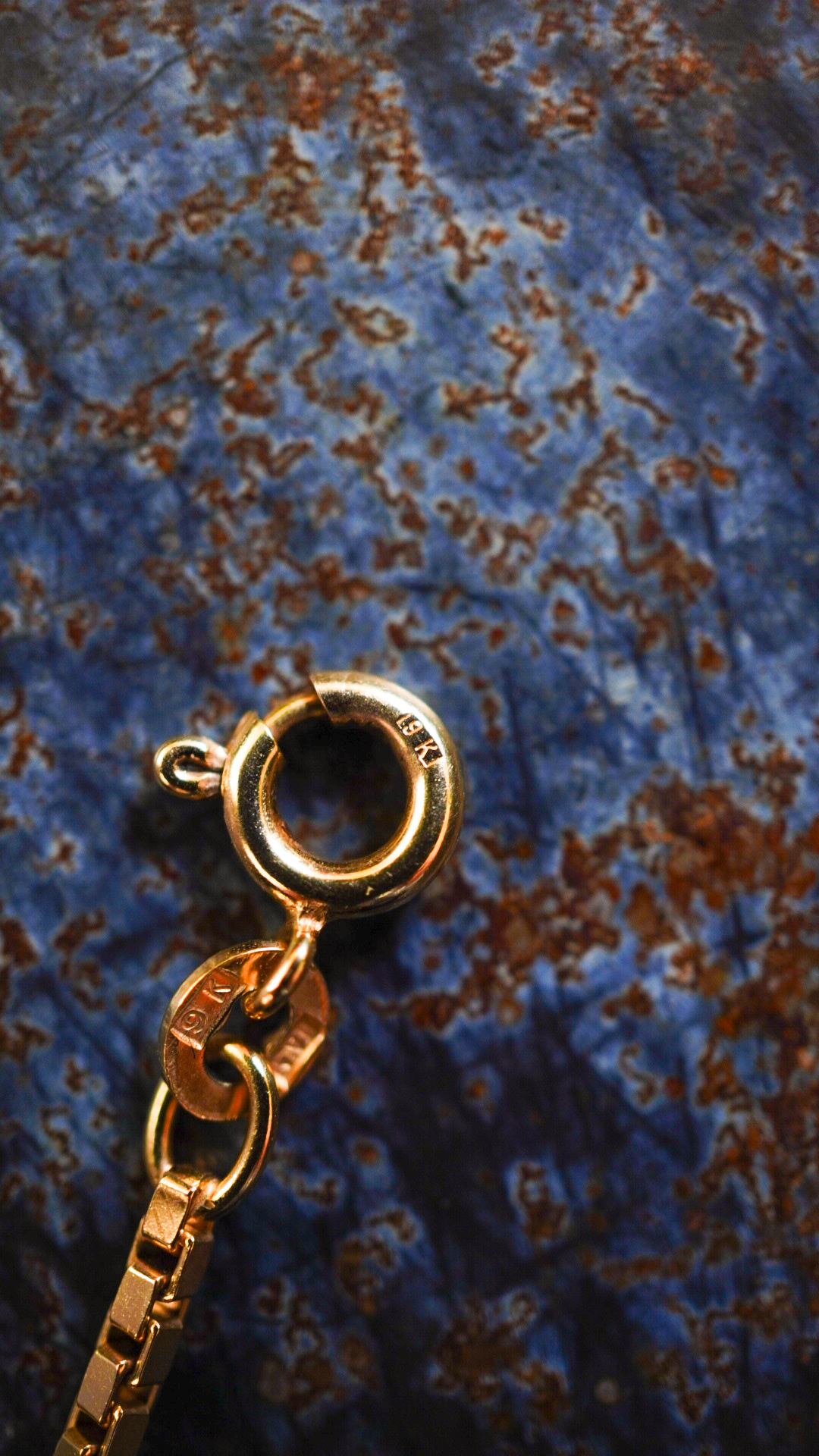 DEADSTOCK / 1970s】ITALIAN VINTAGE K9 イエロー ゴールド