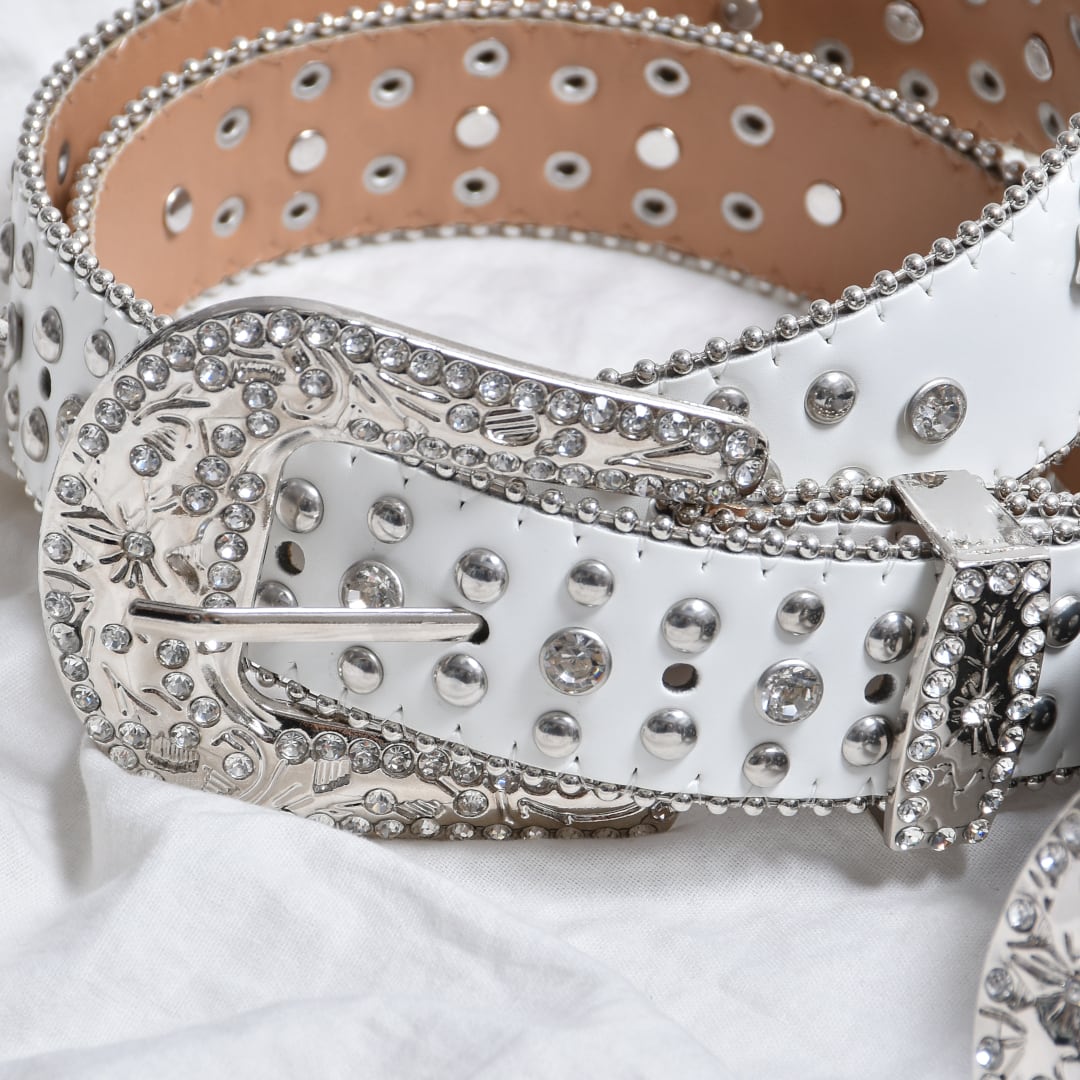 クロスラインストーンベルト | VOLCAN&APHRODITE