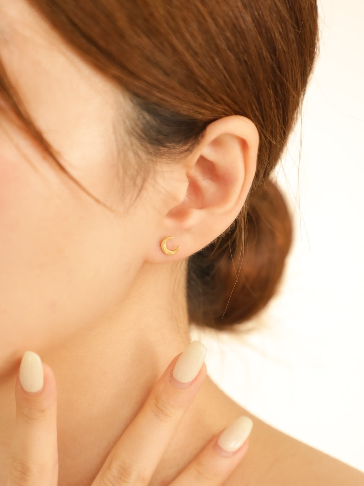 316L hawaiian moon pierce（ 片耳用 ）#p05 | rani