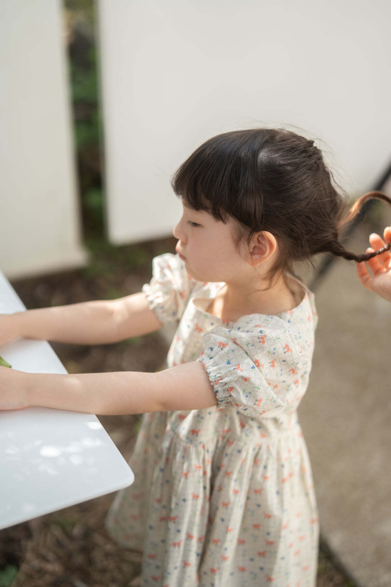 【即納】Tiny Tiny Doors / Short Sleeve Dress - Kitsune