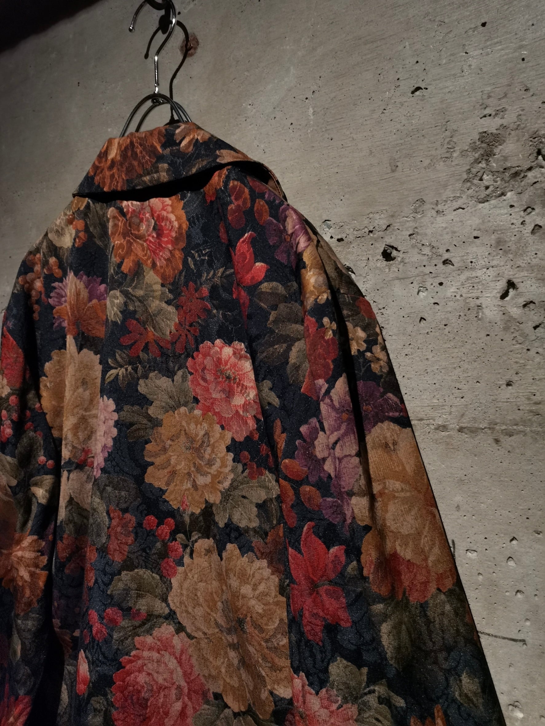 Caka】Beautiful Flower Pattern Vintage Tailored Jacket | Caka(カカ