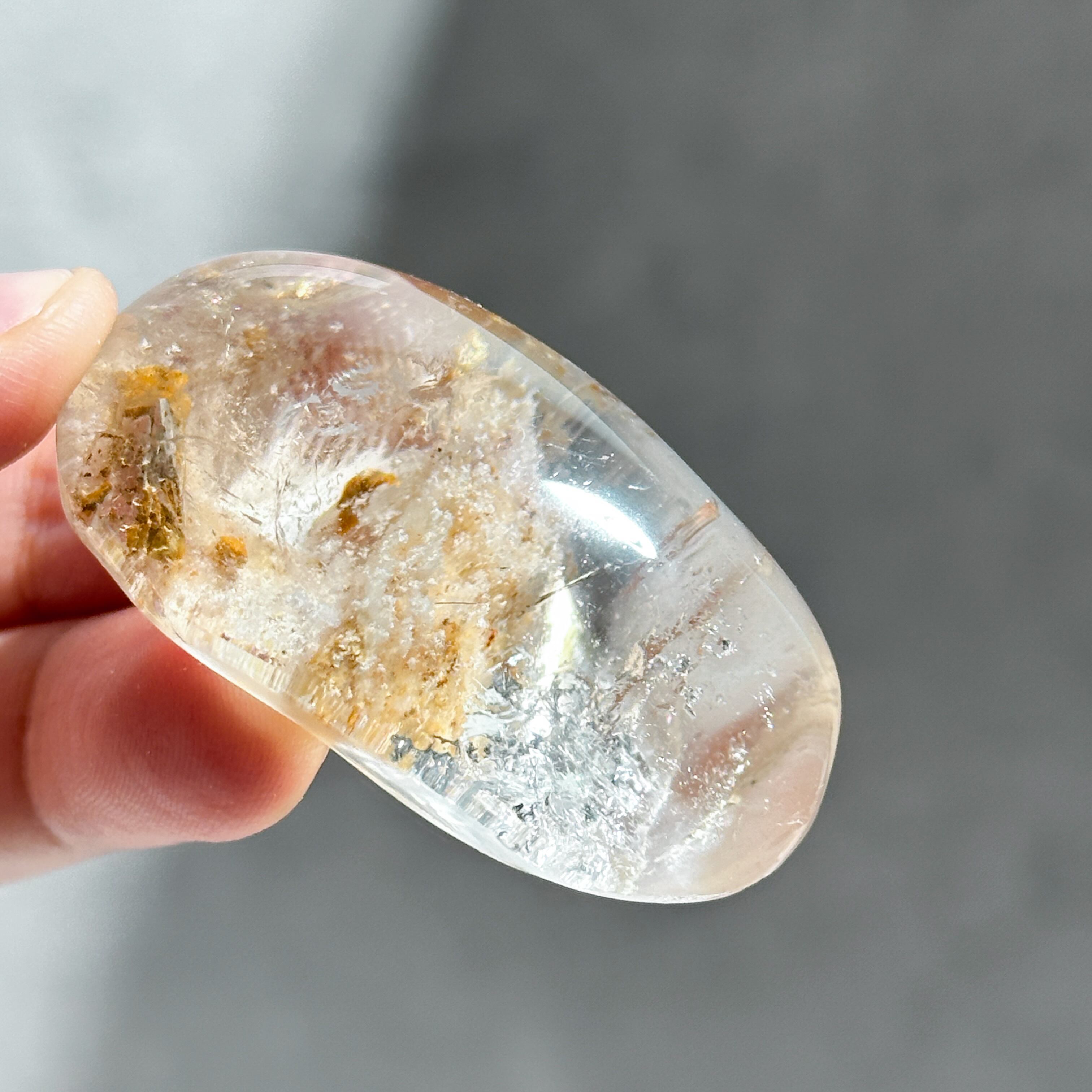 ミナスジェライス産ガーデンクォーツ レンズ32◇ Garden Quartz