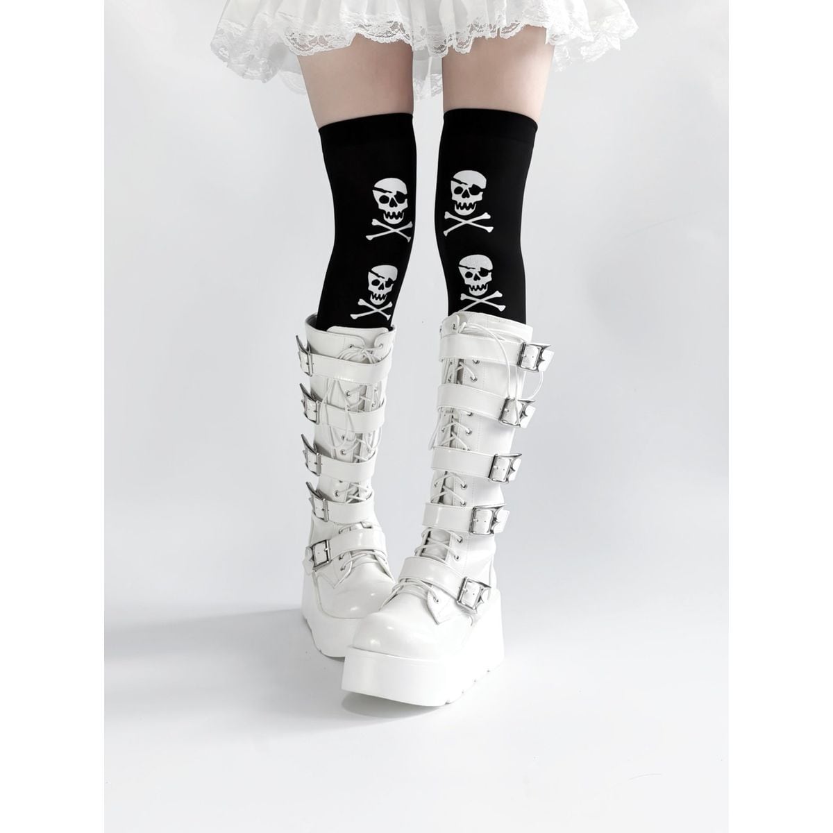 Y2K・サブカルパンク厚底ブーツ | Maiden's Rêve