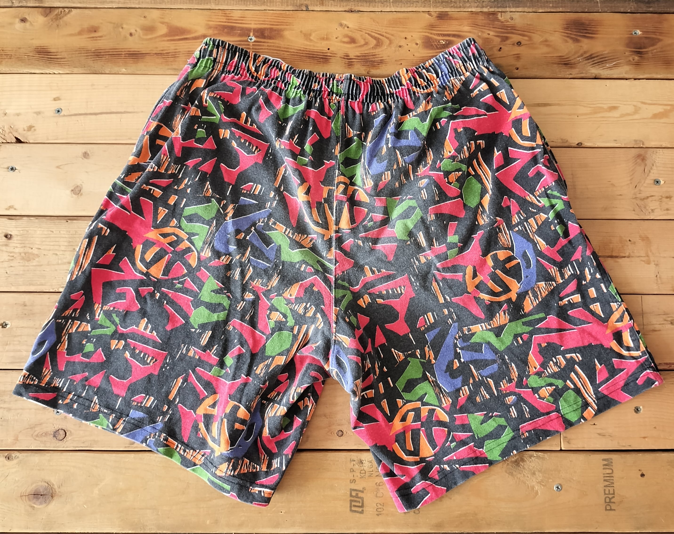 Used ショートパンツ◇希少 90s NBA NIKE AIR JORDAN 総柄 ショーツ