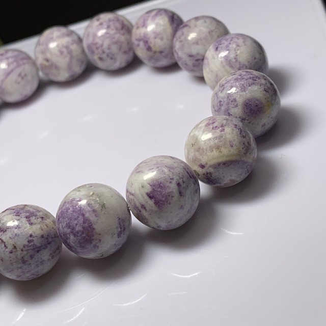 f89可愛い色合い♪ティファニーストーンブレスレット