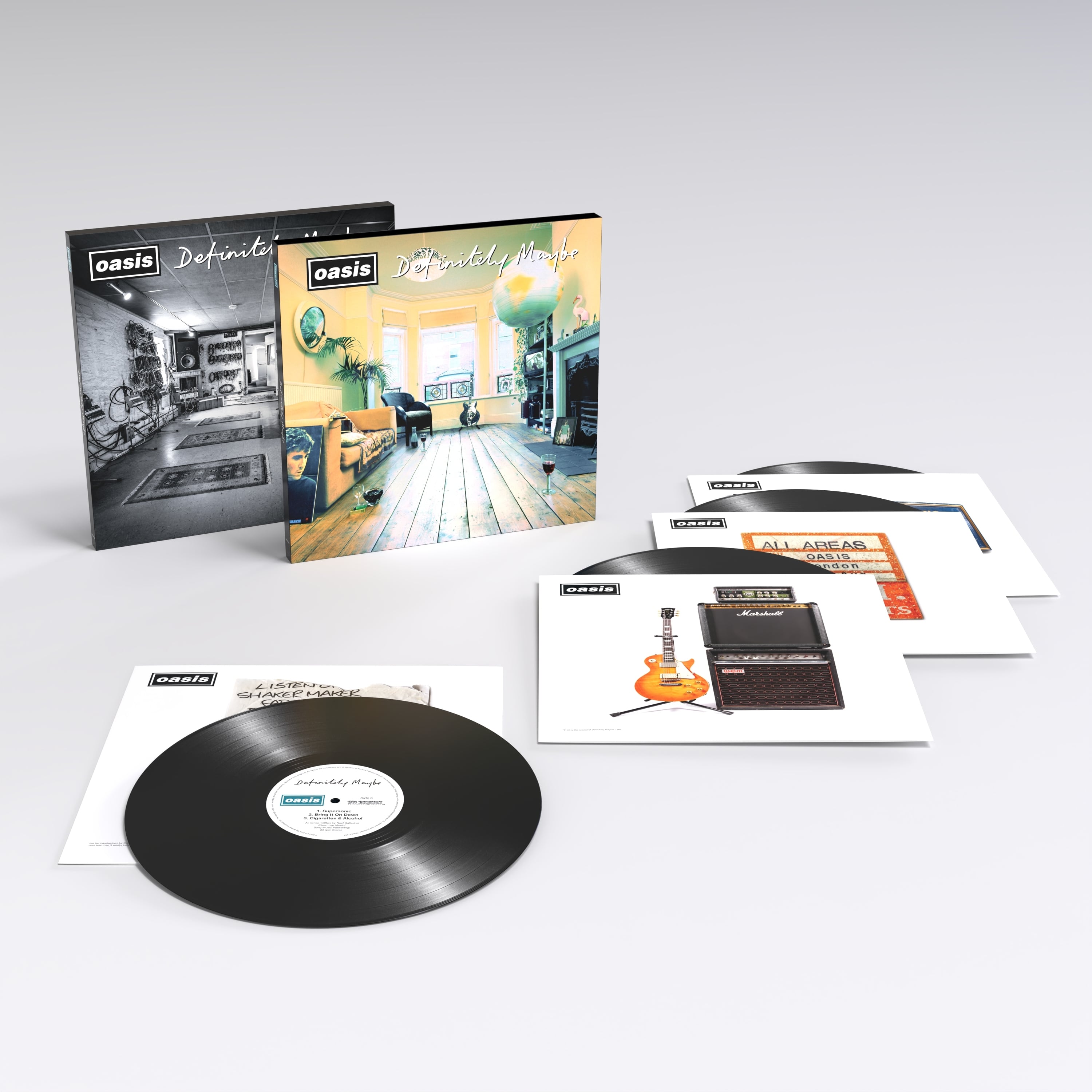 Oasis / Definitely Maybe（30th Deluxe Edition）（4LP Box Set）