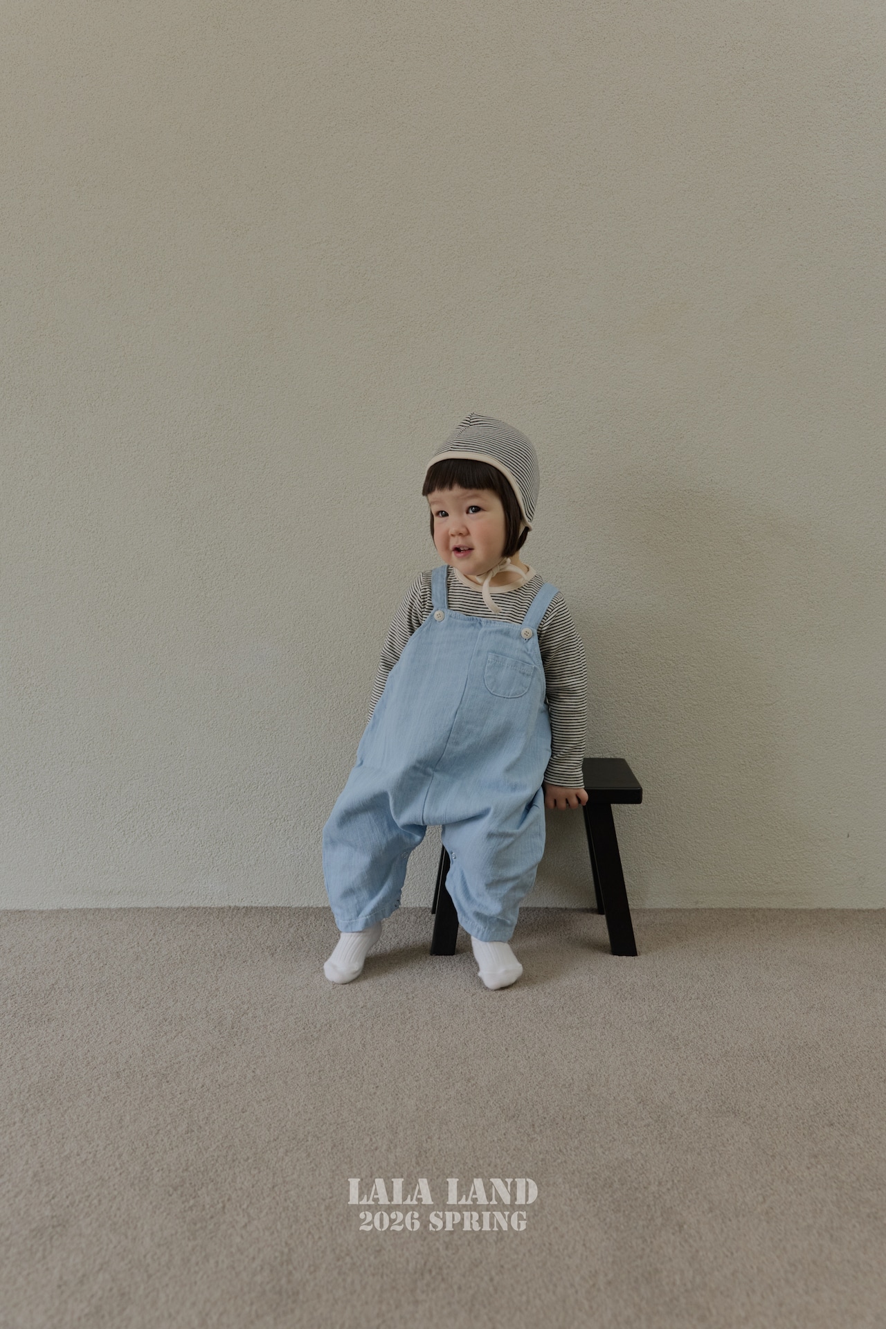 LALALAND 26/SS (Baby)Denim overalls
