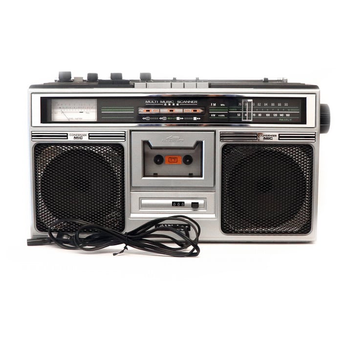 1979年・Victor製・RC-646・ステレオラジオカセッター・昭和レトロ・No 
