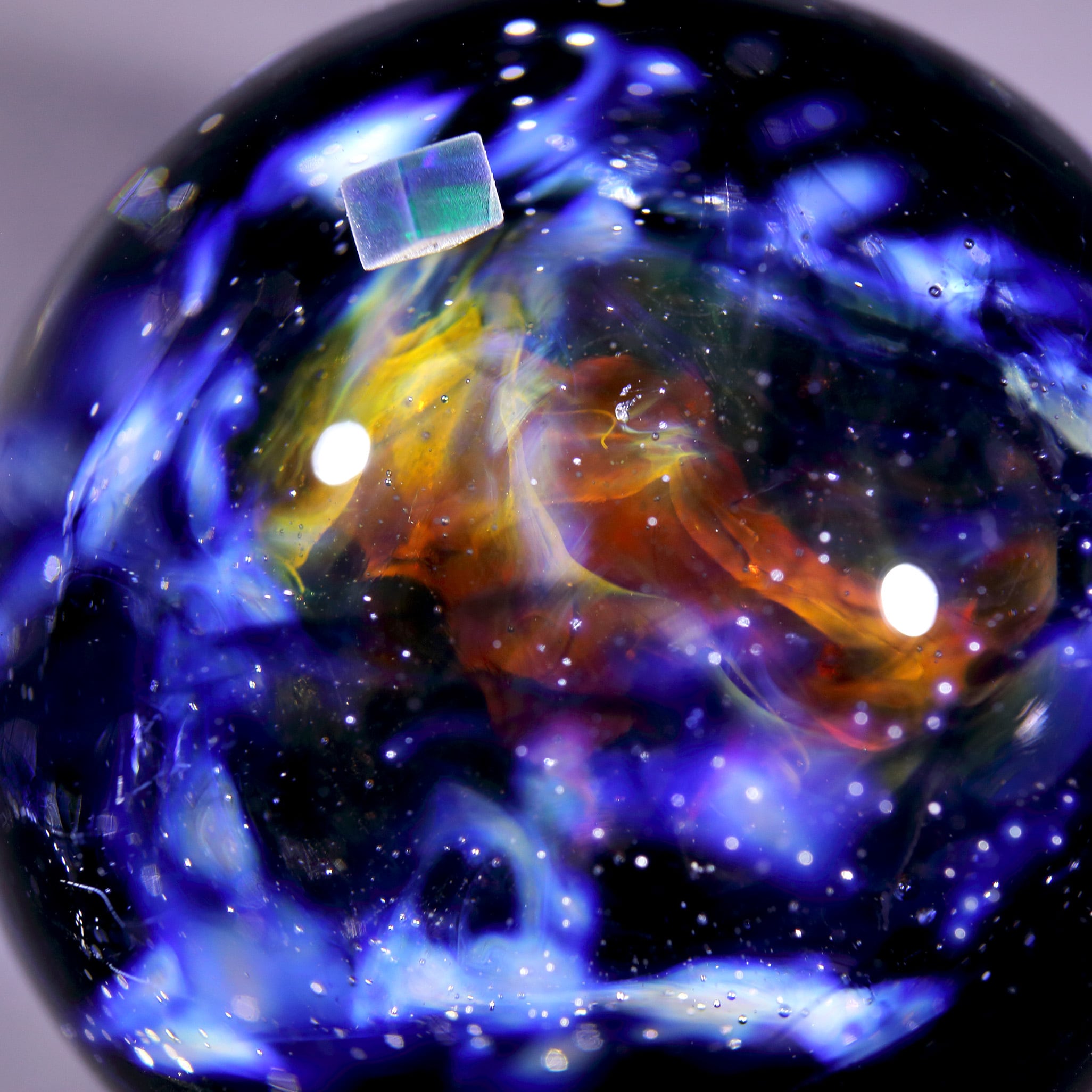 53mm Nebula Galaxy Glass Marble 星雲状宇宙ガラスマーブル