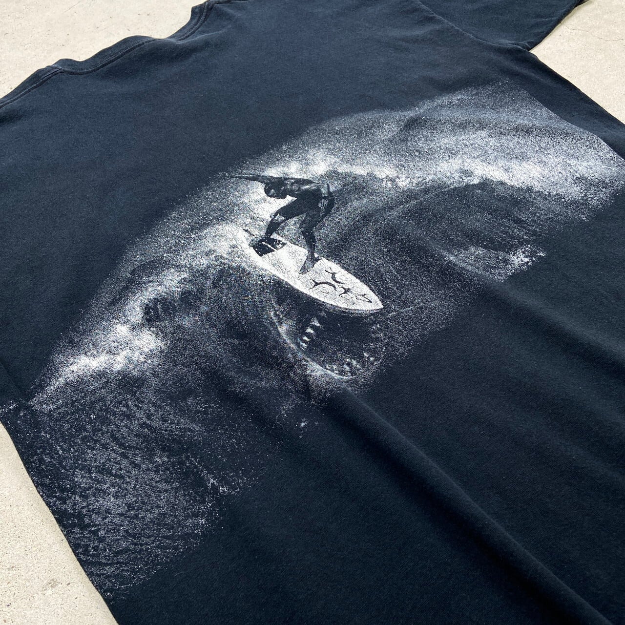 SANTA CRUZ サンタクルーズ ビーチ スーベニア プリントTシャツ