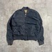 00s- ALPHA INDUSTRIES MA-1 リバーシブル オレンジライナー ジップ引手ロゴ刻印 スナップボタンロゴ刻印 無地 製 L jacket
