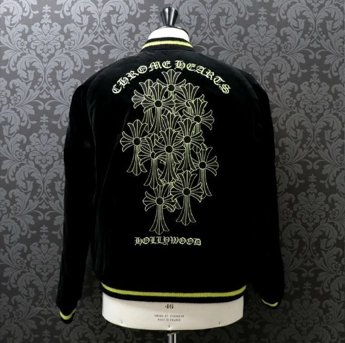 CHROME HEARTS クロムハーツ PPO SOUVENIR BOMBER /リバーシブルスーベニアスカジャンブルゾン