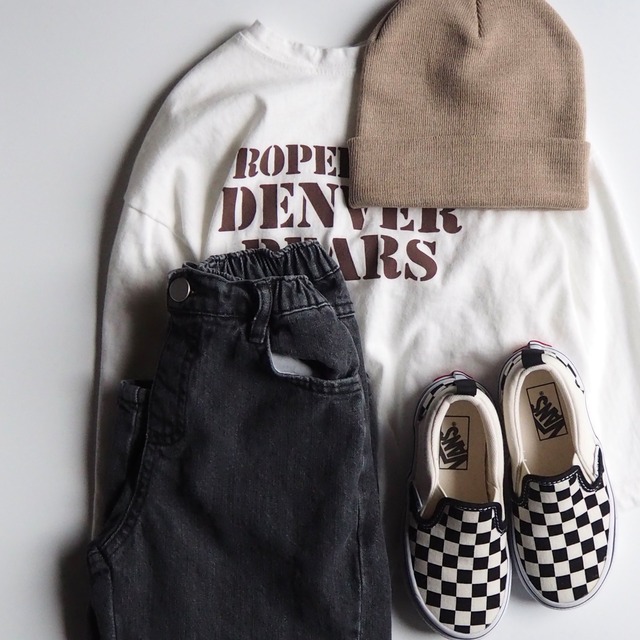 black denim pants（kids）