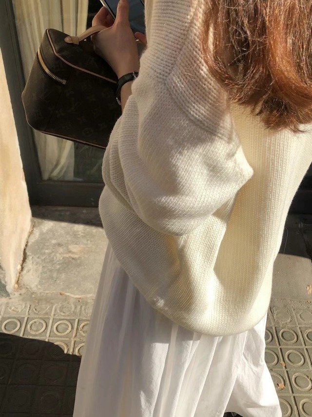(OUNCE) noa wide knit / 2color
