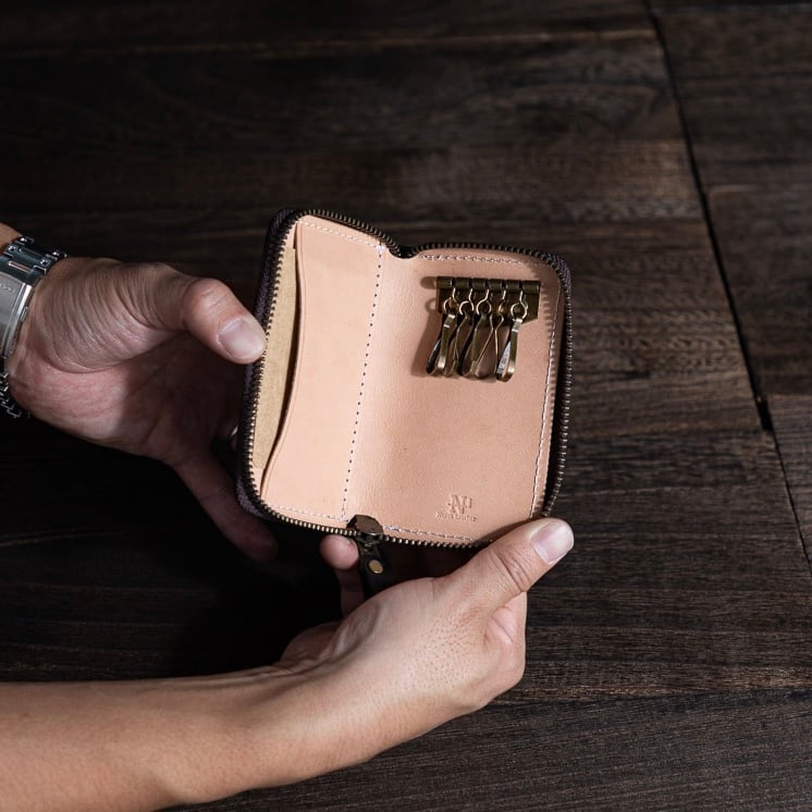 然 -ZEN- キーケース｜INNER LINK インナーリンク】ラウンドジップ