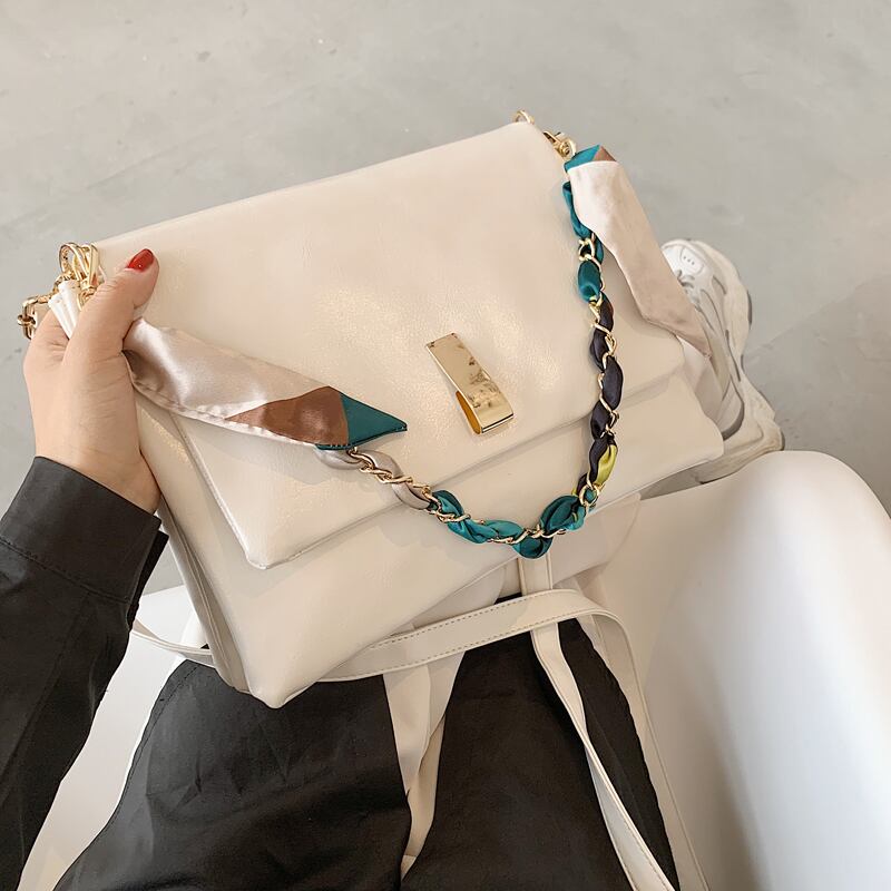 シンプルなレディース大容量バッグ女性バッグ2020人気の新しい流行のファッションオールマッチショルダーバッグネットレッドメッセンジャーバッグ 手作りハンドバック87553289160