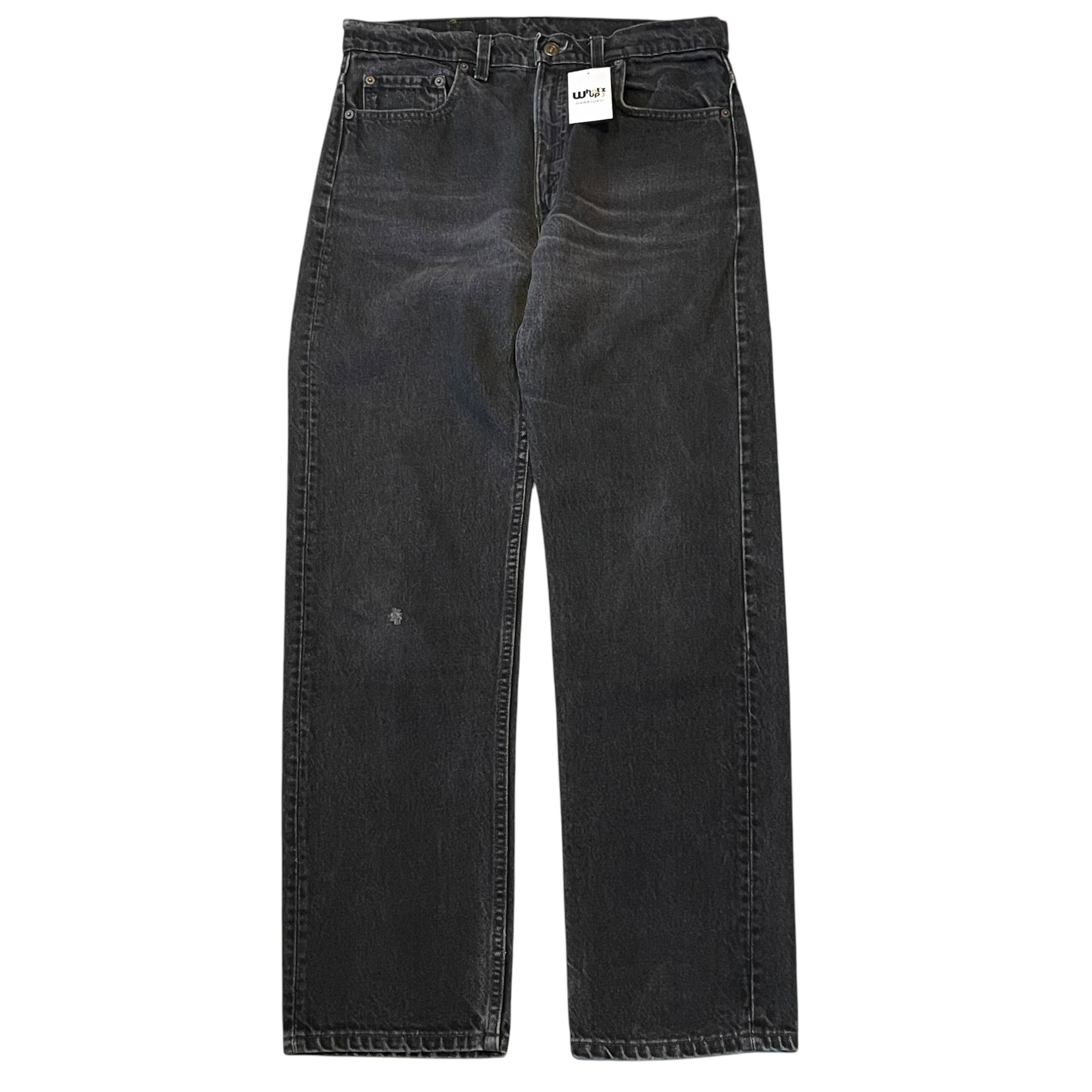 1982s Levi's 505 over-dye black denim pants
