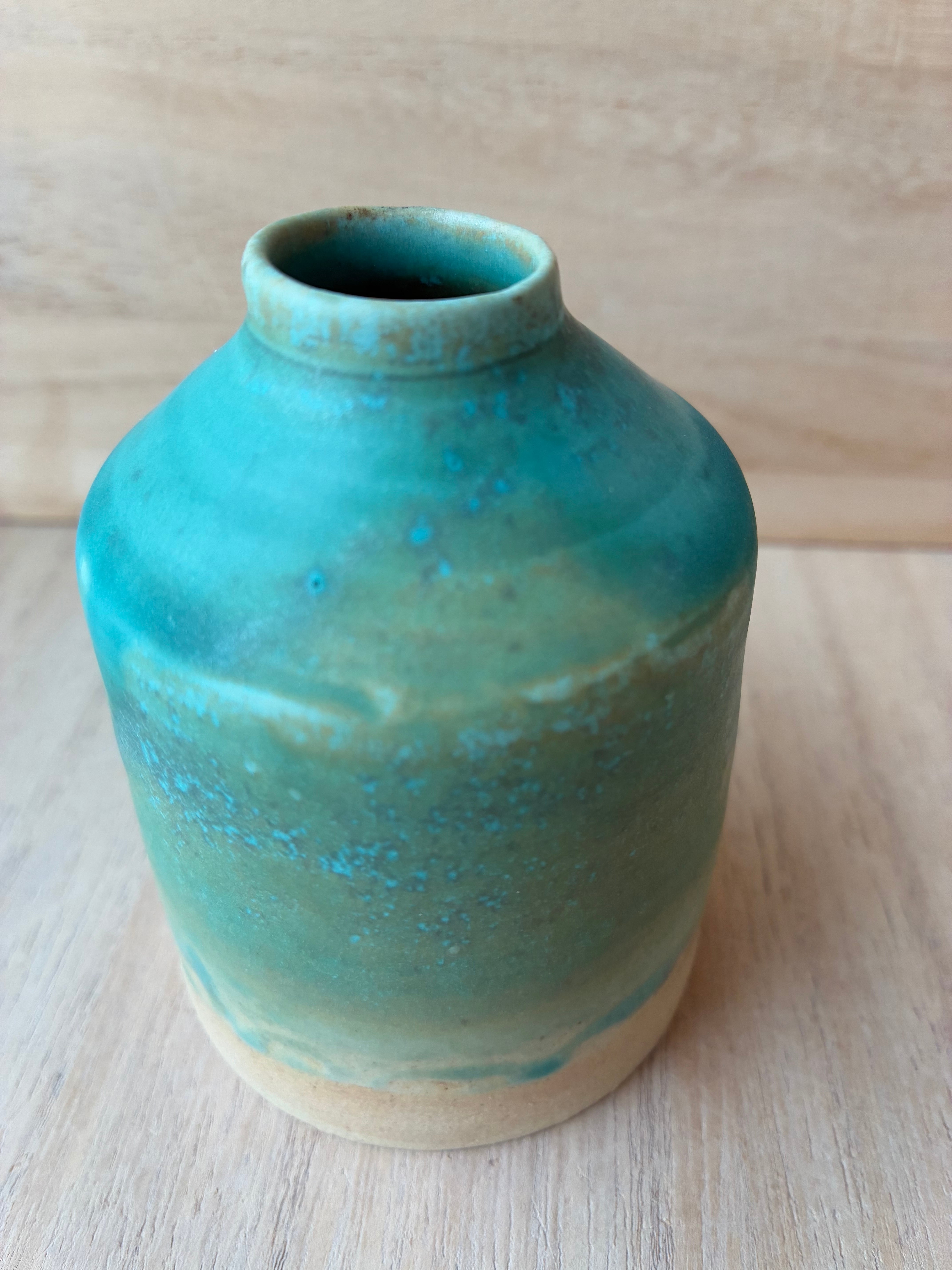 ターコイズブルー 花瓶 銀縁 陶磁器 インテリア ターコイズブルー 花瓶 銀縁 陶磁器 インテリア