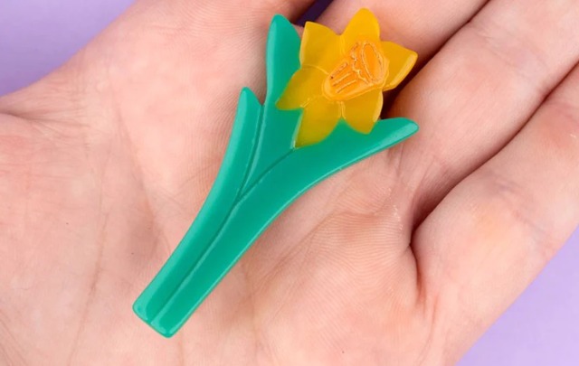 Coucou Suzette − Daffodil Hair Clip