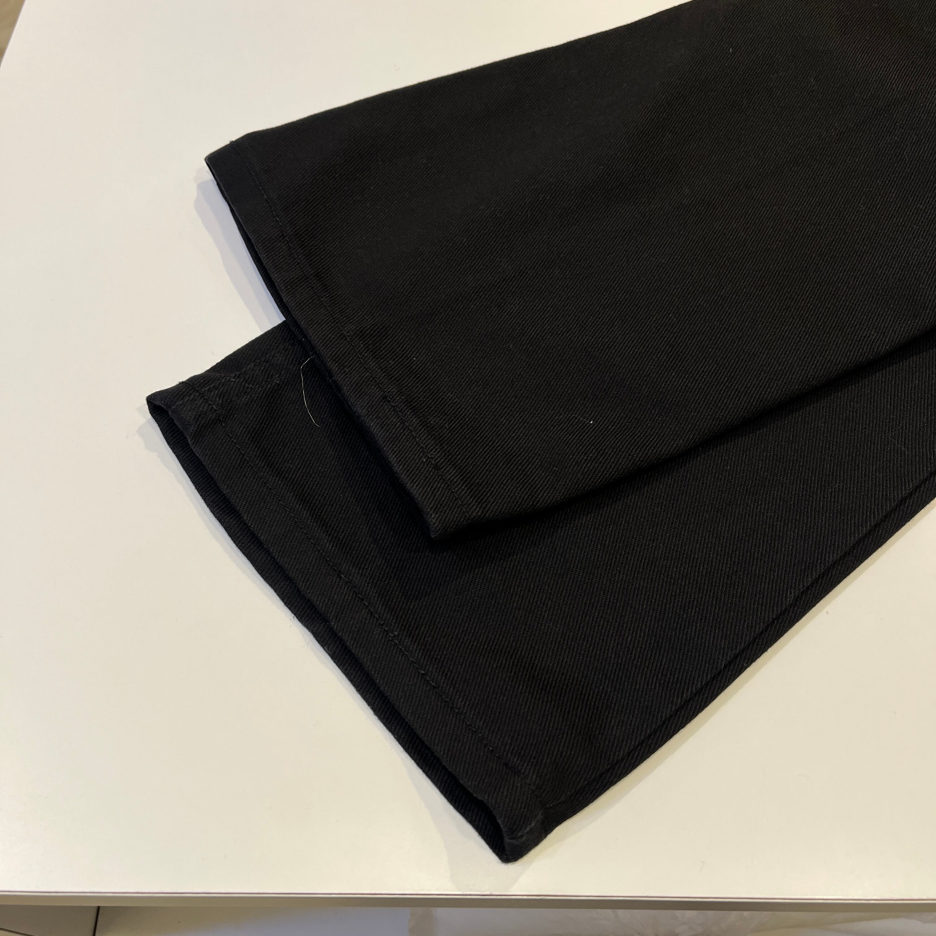 1980'S~1990'S DICKIES COTTON PANT SMALL TAG FLARE BLACK | safarionline