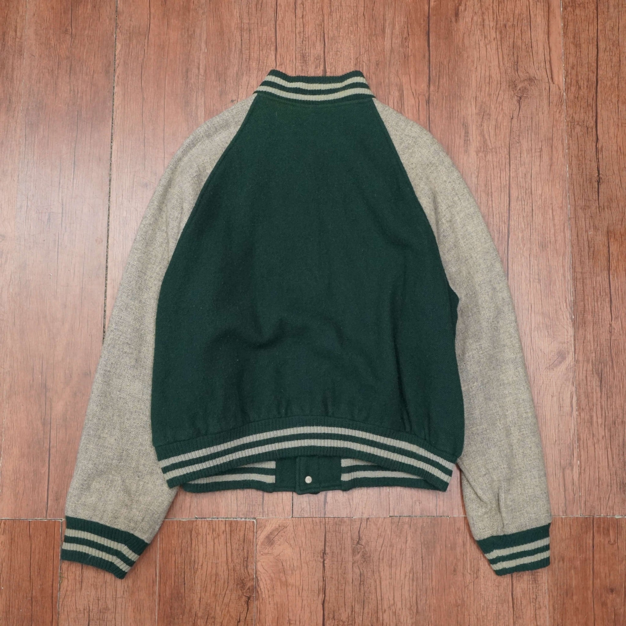 90s ポロラルフローレン ウール スタジャン L ワッペン ナイガイ製 90s ポロラルフローレン ウール スタジャン L ワッペン ナイガイ製