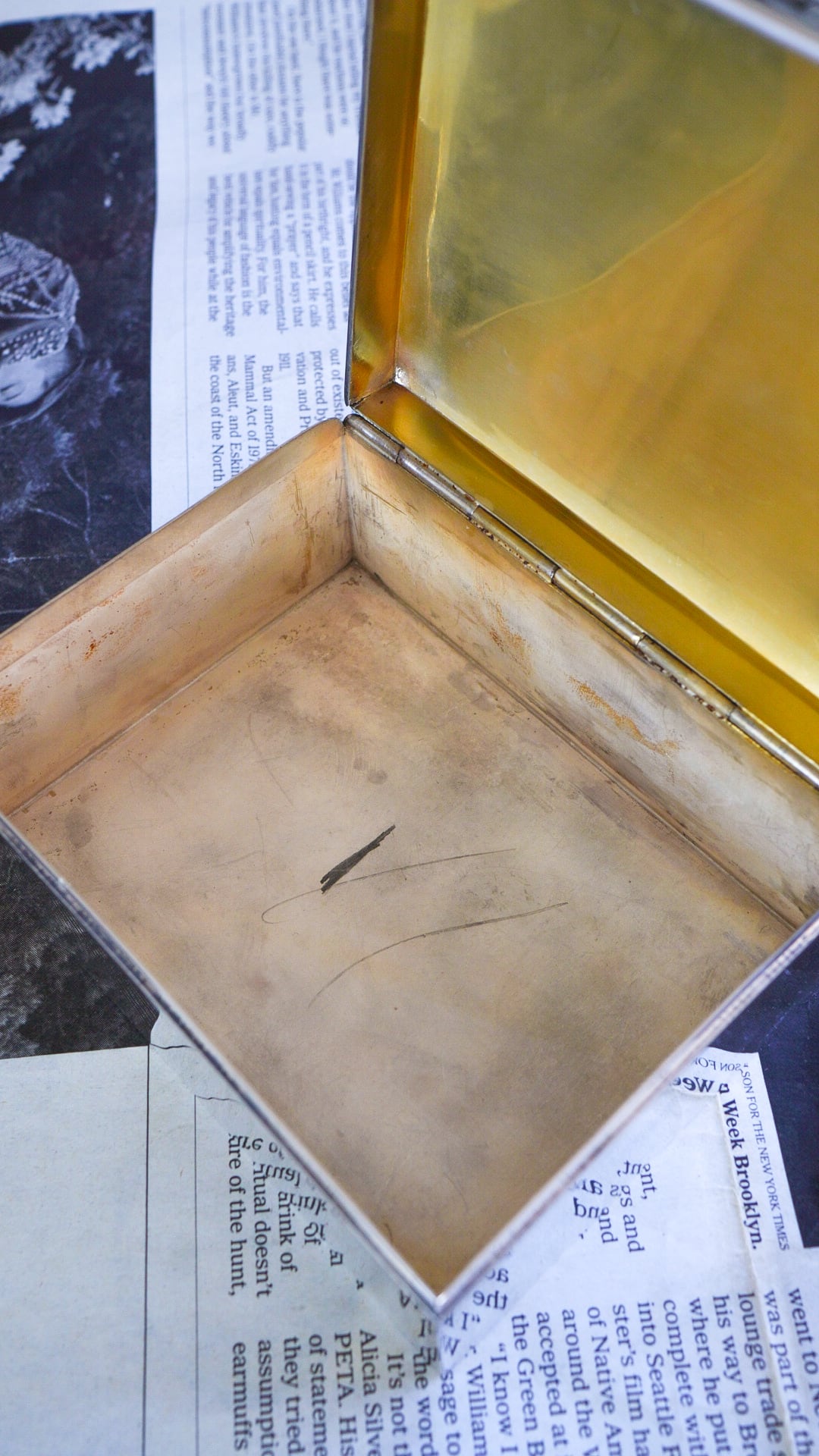 VINTAGE】TIFFANY&Co. ティファニー シガレット ボックス《シルバー925  