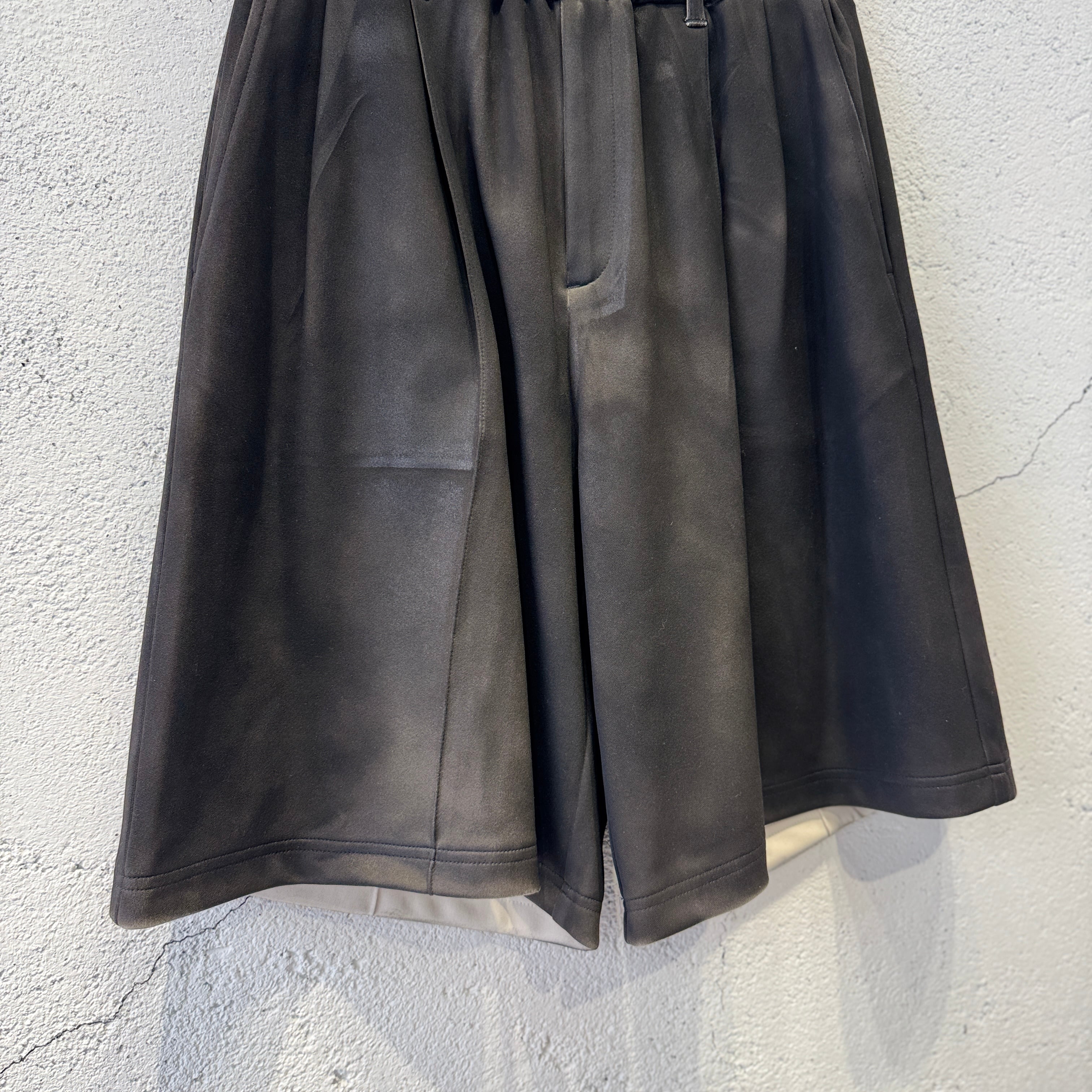 TAAKK / Short Track Pants / BLACK | ふぁいん