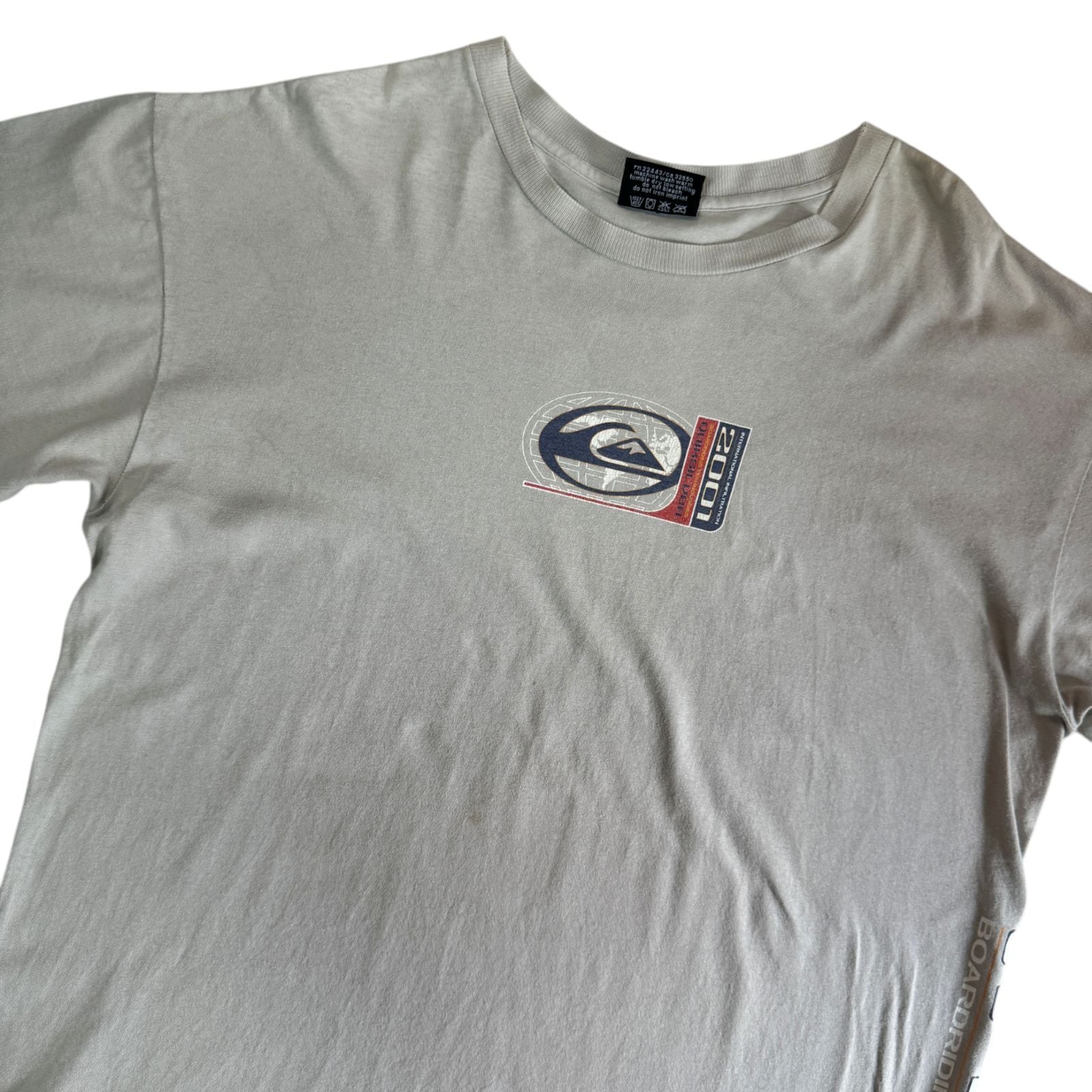 00s Y2K QUIKSILVER ロゴ プリント Tシャツ XLサイズ クイックシルバー