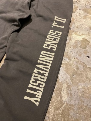 BEAT.F.P.G / MAKE UP STREET SWEAT PANTS / スウェットパンツ / SUMI BLACK