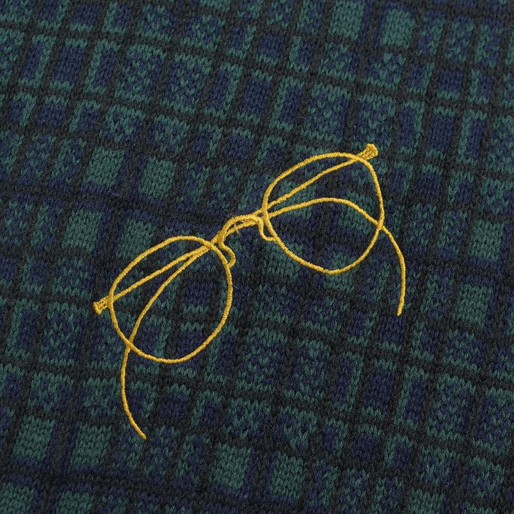 80～90s HERMAN GEIST ハーマンガイスト モチーフ刺繍 デザイン ラミー