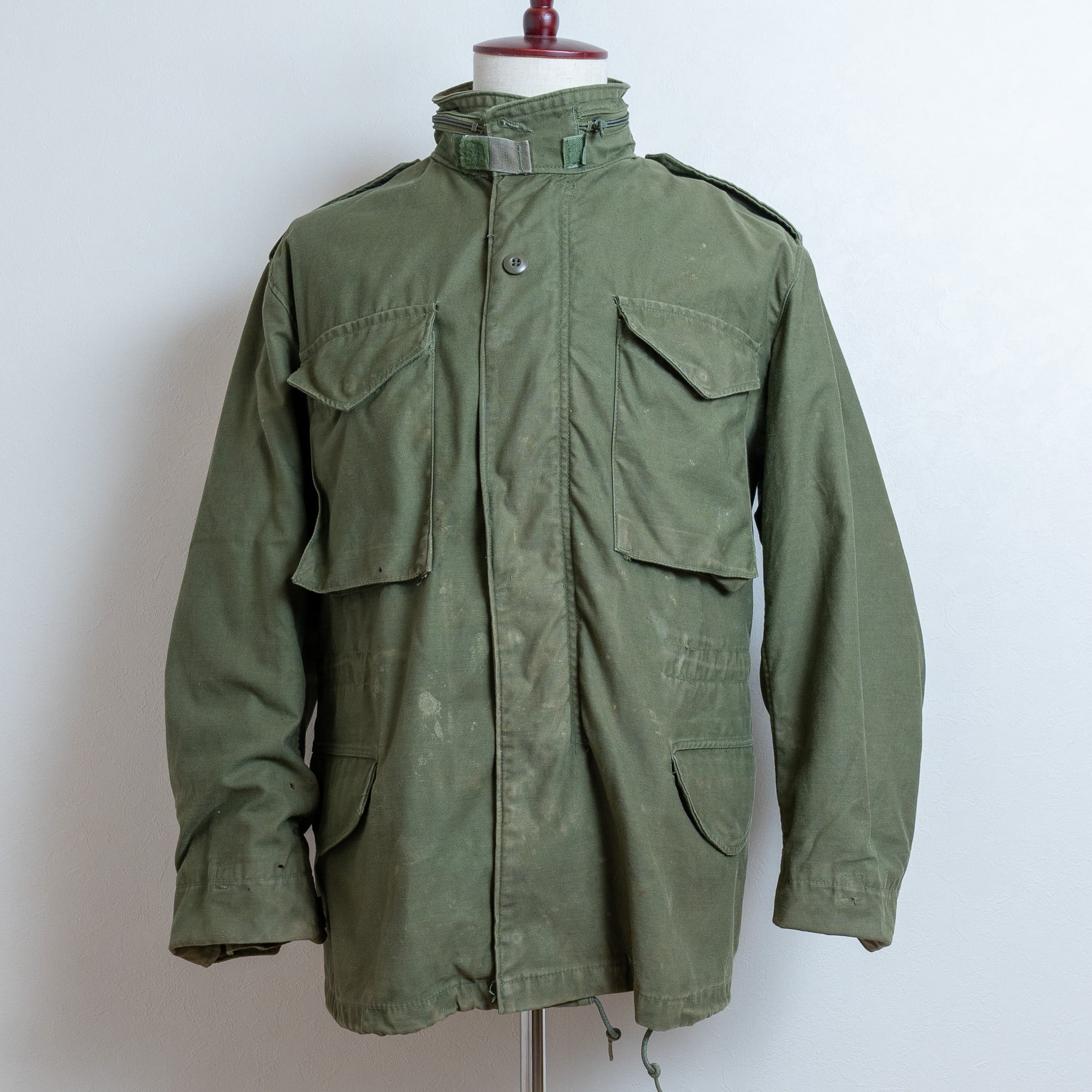 アメリカ軍 OG-107 M-65 フィールドジャケット 3rd（M/Sサイズ）USED