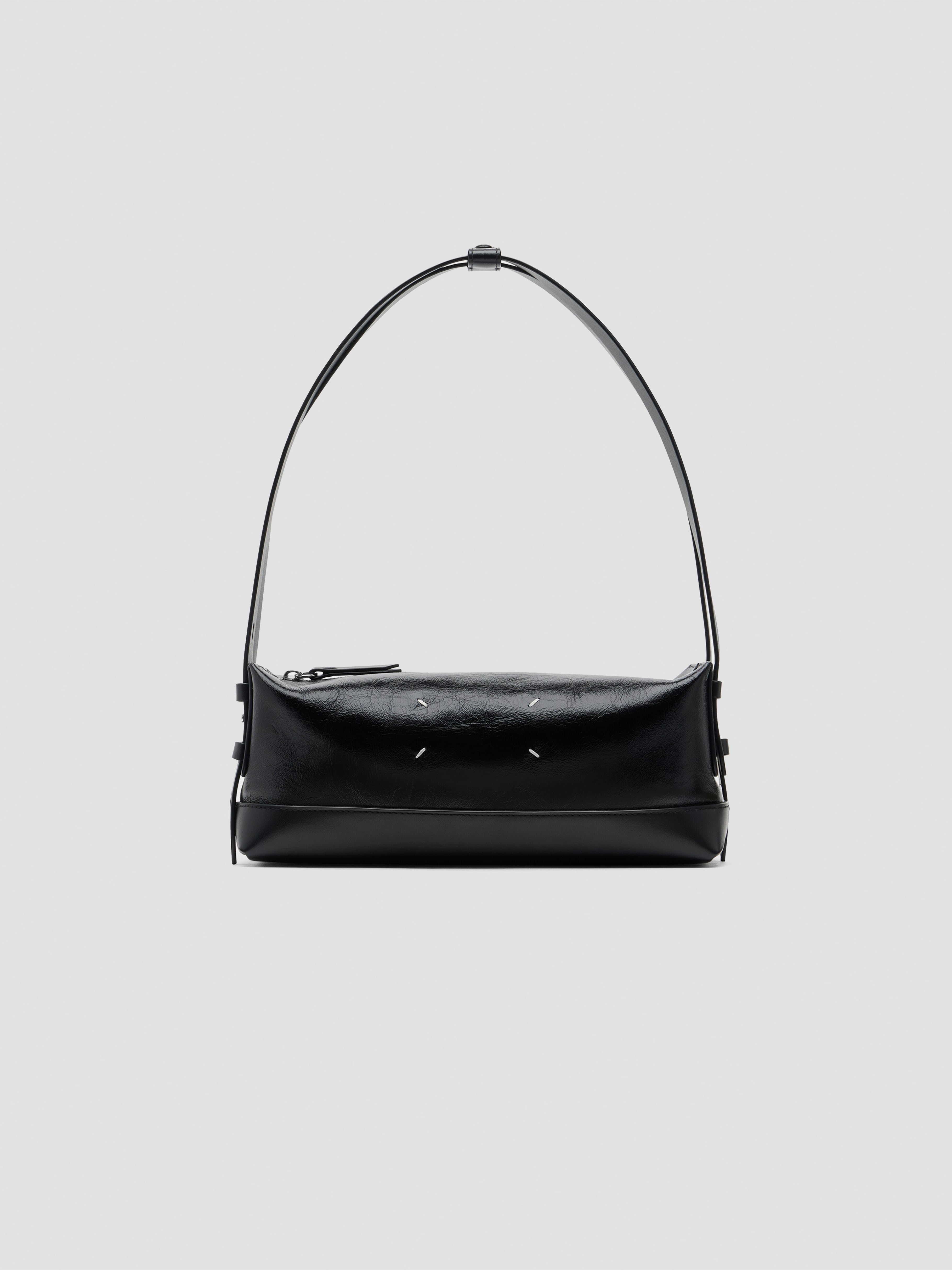 OUR LEGACY TIE Black Real Fake Leather A4248TBR | BEST PACKING STORE