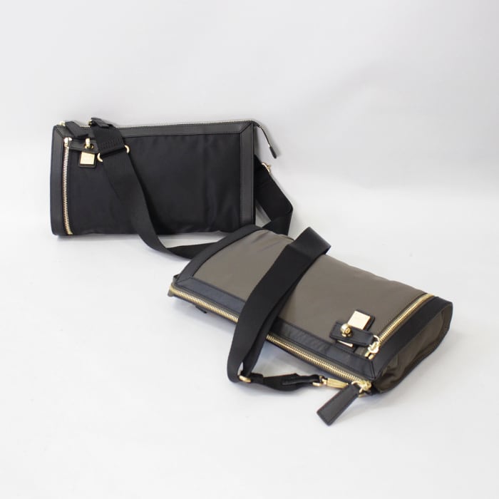 ORSETTO オルセット FORTE スクエアナイロンショルダーバッグ 01-113