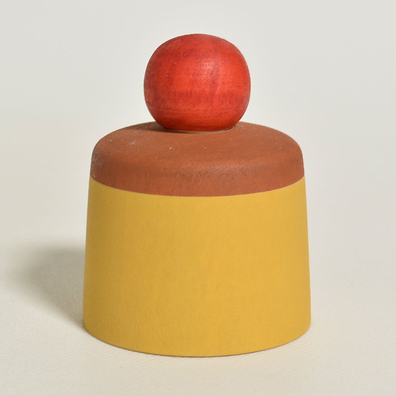 プリンちゃんえじここけし 約1.5寸 約4.5cm 鈴木明 工人（作並系