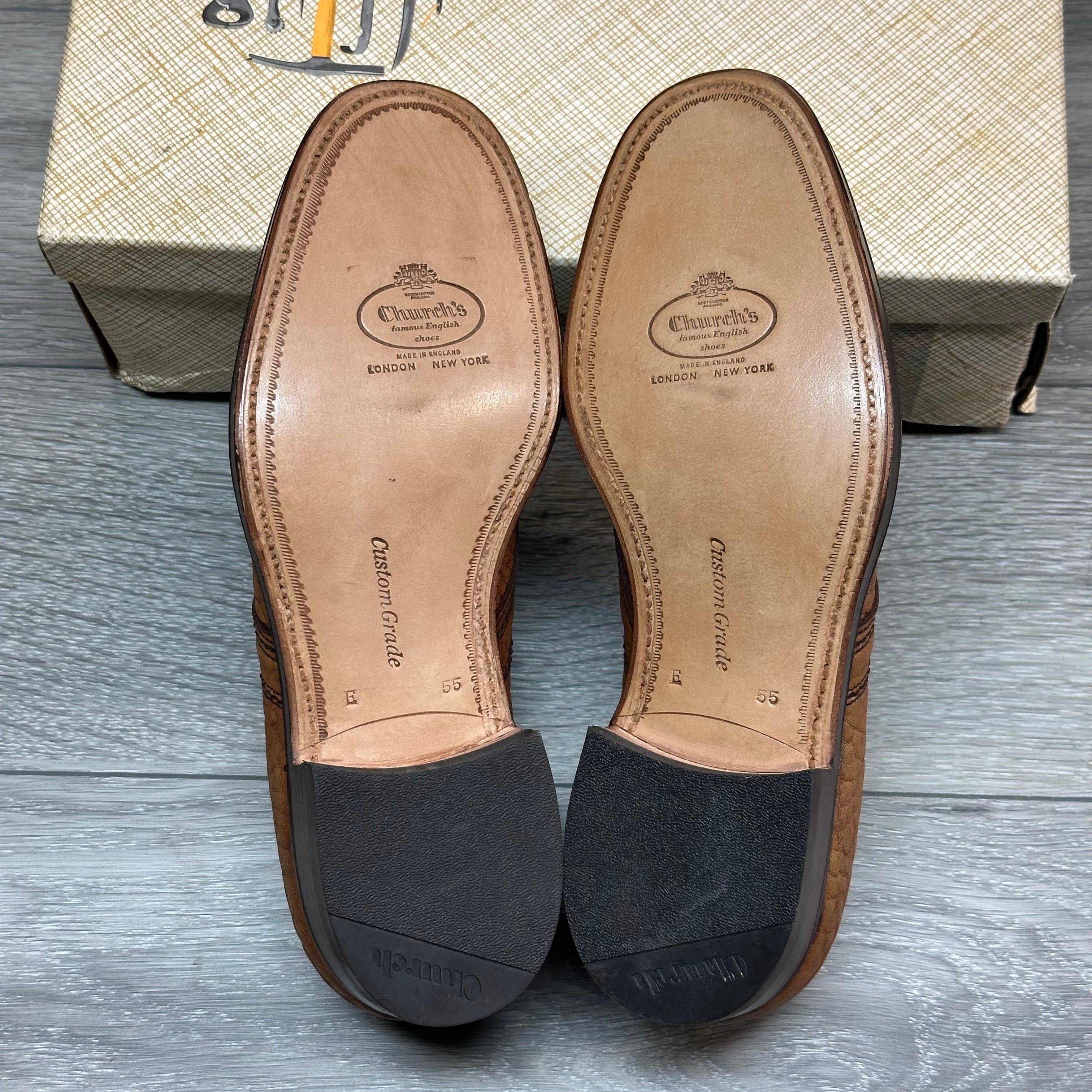 Church's ELGIN LEATHER SHOES 2都市 DEADSTOCK《5.5 E》 | safarionline