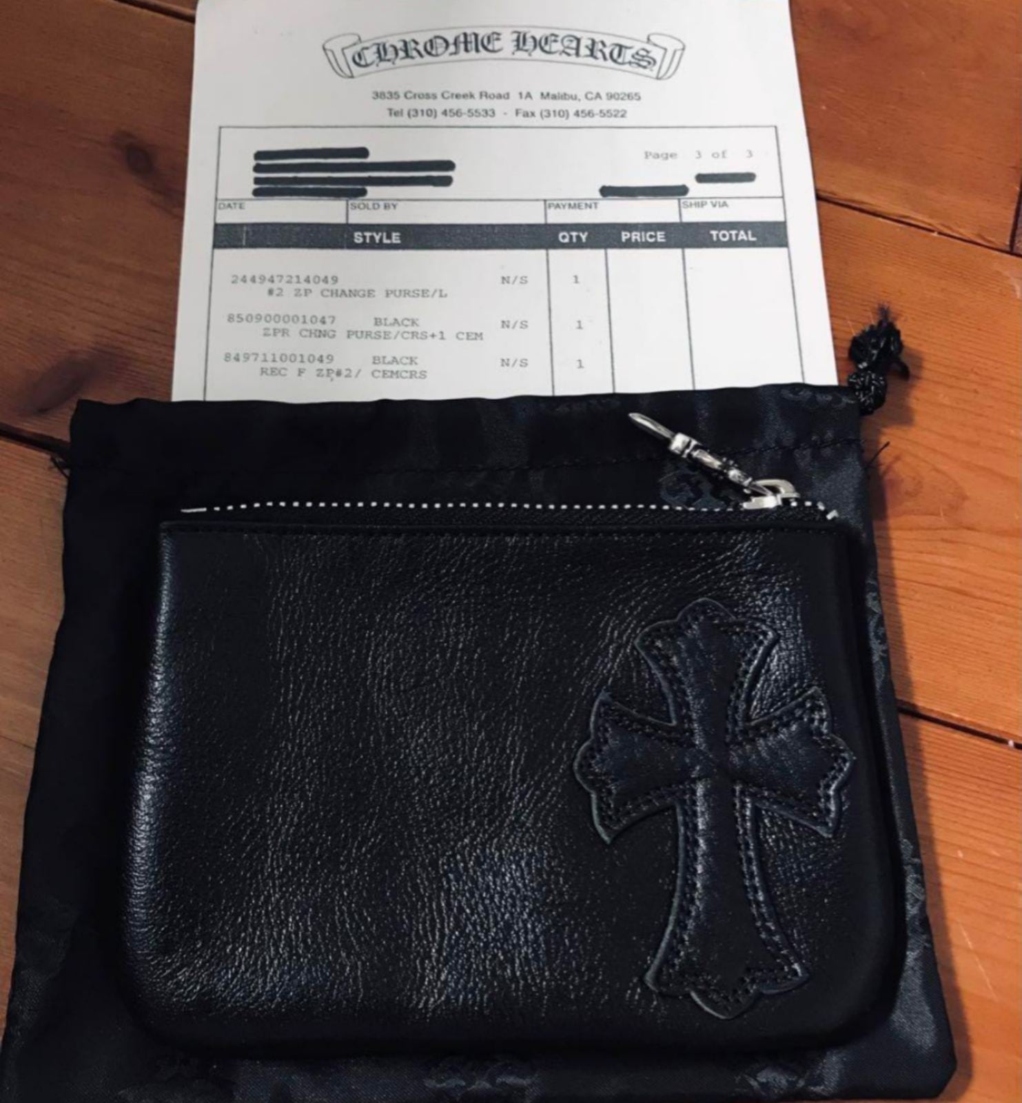 CHROME HEARTS クロムハーツ コインケース チェンジパース CHROME HEARTS クロムハーツ コインケース チェンジパース