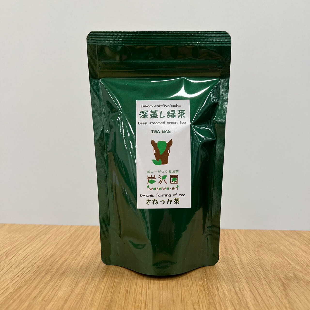 岩沢園 深蒸し緑茶 さねっか茶 ティーパック 5g x 15個 | TCC ONLINE STORE