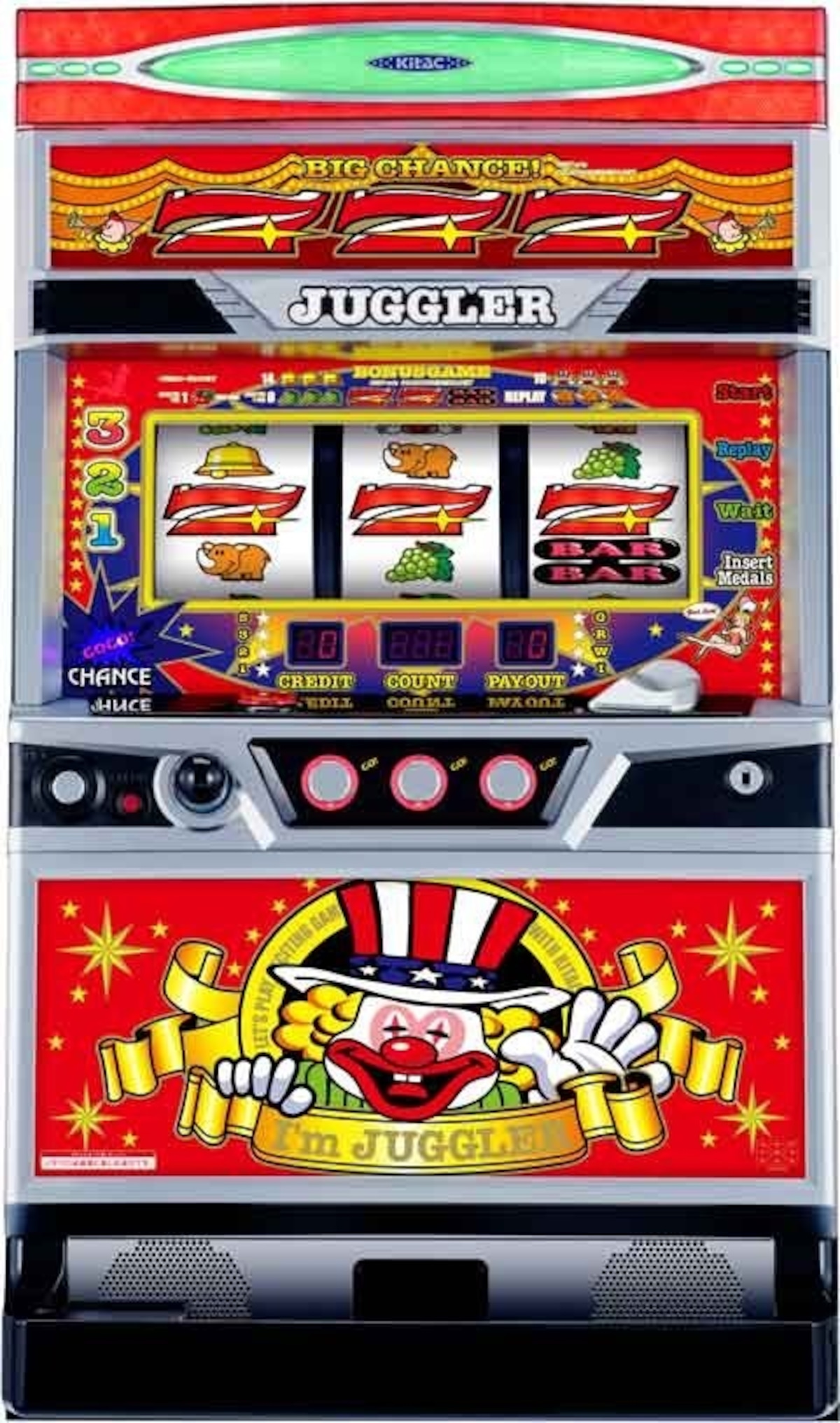 お得な アミューズ ウェイトカット仕様 アイムジャグラーEX 高速オートプレイ付き ピンクパネル リールＬＥＤ交換で非常に明るいです