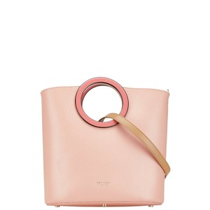 ケイトスペード ショルダーバッグ ハンドバッグ 2WAY ピンク ブラウン レザー レディース Kate Spade 【中古】