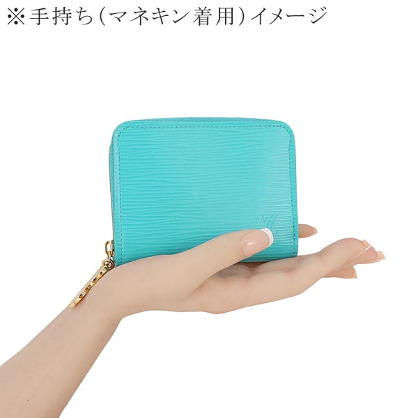 ルイヴィトン ケース エピ ジッピーパース アンディゴブルー A32 New LOUIS VUITTON ルイヴィトン LV × TM ジッピーコインパース エピ