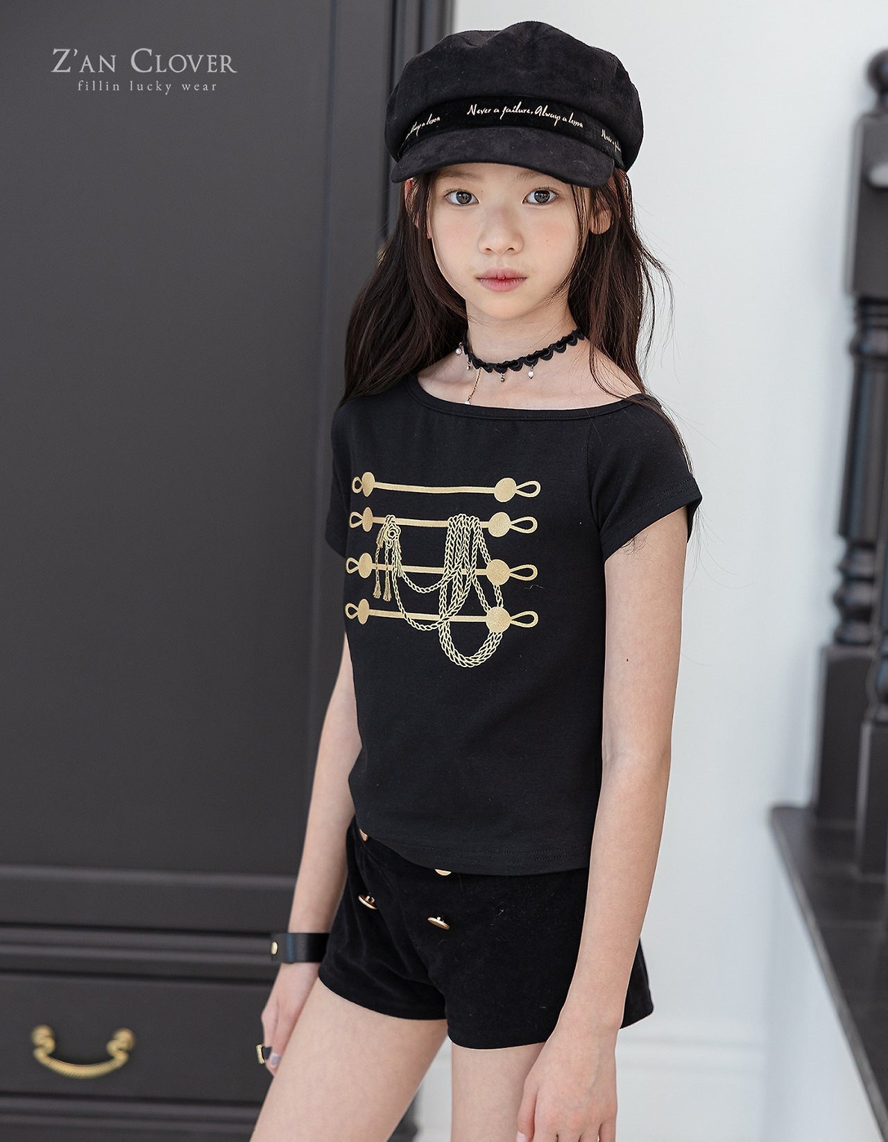 ZAN CLOVER［取寄］gold chain tee 26winter