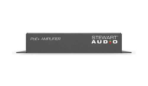 Stewart Audio　AV8-2-LZ-D/2chパワーアンプ、4Ω/8W、PoE+Dante対応