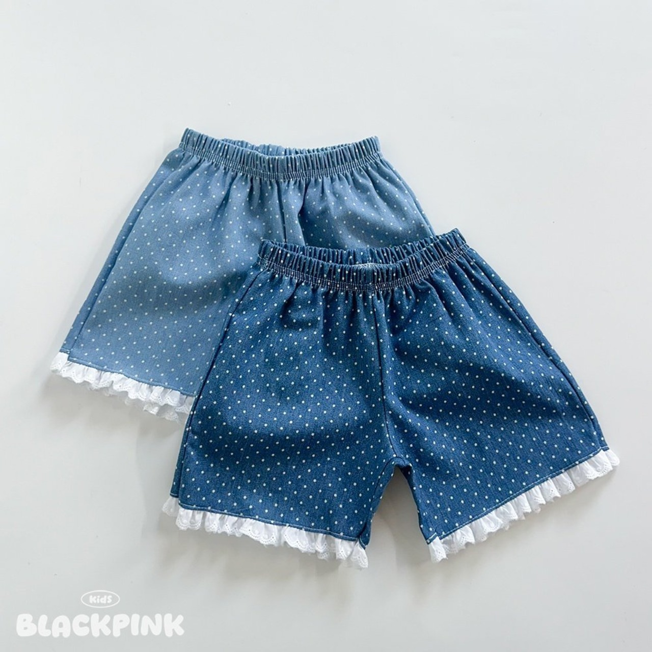 [BLACKPINK] Dot Trace Shorts / [블랙핑크] 도트레이스반바지