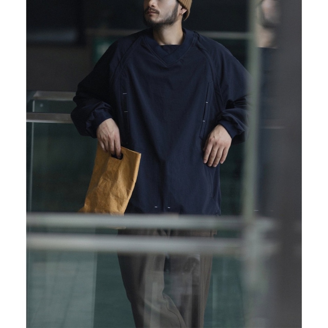 2way vest crew neck pullover 0237 - 13